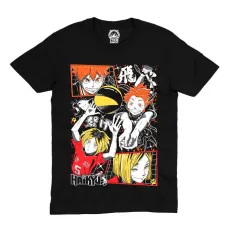 Футболка Stedman Волейбол! Haikyu!! MRZ v41 XL Чорний (24463)