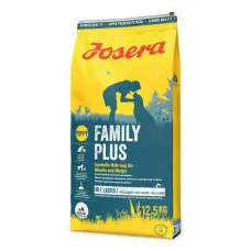 Поживний корм для цуценят та вагітних собак Josera Family Plus з лососем 12,5 кг (50012845)