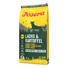 Беззерновой корм для собак Josera Lachs & Kartoffel с лососем и картофелем 12,5 кг (50012856)