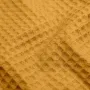 Плед-покрывало вафельное COSAS 200х220 см Curcuma Greek Waffle Горчичный