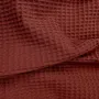 Плед-покрывало вафельное COSAS 200х220 см Ruby Greek Waffle Бордовый