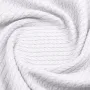 Плед-покривало косичка COSAS 200х220 см Snow Knitted Braid Білий