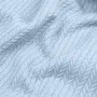 Плед-покривало косичка COSAS 200х220 см Cloud Knitted Braid Небесний