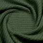 Плед-покривало косичка COSAS 200х220 см Agave Knitted Braid Агава