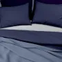Плед-покрывало косичка COSAS 200х220 см Nightfall Knitted Braid Синий