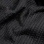 Плед-покривало косичка COSAS 200х220 см Panther Knitted Braid Чорний