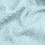 Плед-покрывало косичка COSAS 200х220 см Mint Knitted Braid Мятный