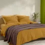Плед-покривало косичка COSAS 200х220 см Mousse Knitted Braid Шоколад