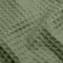Плед-покрывало вафельное COSAS 200х220 см Olive Greek Waffle Оливковый