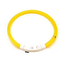 Світлодіодний LED нашийник No Brand L-18 M Yellow
