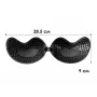 Бюстгальтер-неведимка No Brand Fly Bra G00D88 A с эффектом Рush Up Черный (12351-76126)
