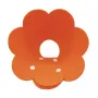 Мягкий воротник-подушка для кошек No Brand DT-1063 Flower XL Orange послеоперационный