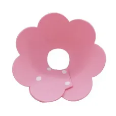 Мягкий воротник-подушка для кошек No Brand DT-1063 Flower XL Pink