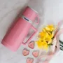Термос со стеклянной колбой 0.5л Magio MG-1051P Pink