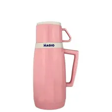 Термос зі скляною колбою 0.5л Magio MG-1051P Pink Термос зі скляною колбою 0.5л Magio MG-1051P Pink
