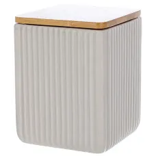 Ємність для продуктів з кришкою Beige BonaDi 900 мл Бежевий DP229702