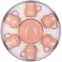 Чайний сервіз на 6 персон pinks 220 мл BonaDi Рожевий DP229736