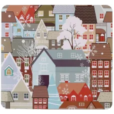 Сервірувальні серветки BonaDi Happy Holidays-127 28x30 см Різнокольоровий 12 шт DP229811