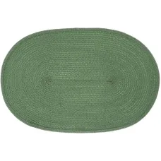 Килимки-плеймати BonaDi Casual Oval 44х30 см Зелений 4 шт DP229844