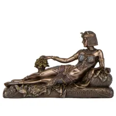 Фігура інтер'єрна Cleopatra 14 см Veronese Коричневий AL229942 Фігура інтер'єрна Cleopatra 14 см Veronese Коричневий AL229942