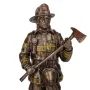 Фігура інтер'єрна Fireman 30 см Veronese Коричневий AL229945
