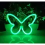 Настінний світильник-нічник Angel Метелик Butterfly зелений