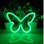 Настінний світильник-нічник Angel Метелик Butterfly зелений