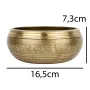 Співоча чаша Kailash тибетська 165х165х73 мм Бронзовий (27716)