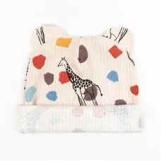 Шапочки з вушками Dexter’s giraffe бежевий 40 см