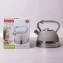 Чайник Kamille КМ-0696AN из нержавеющей стали со свистком и ручкой с покрытием 