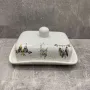 Маслянка керамічна 12,5х17х9 см Boho Style S&T 3397-20