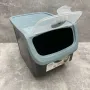 Контейнер для овощей 12 л 23,5х32,5х23,5 см Hobby Life 02 1506 черный с голубым