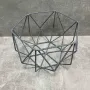 Кошик для фруктів DECOR ART Ікс19х19х15 см сірий мармур 31052017/1009