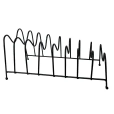 Подставка-органайзер для крышек 40х18 см черный 1030
