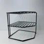 Органайзер-підставка для тарілок DECOR ART 20,5х20,5х20,5 см 1033 чорний