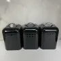 Набор металлических банок 3 предмета Maestro MR-1676-3-1S-Black