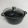 Кастрюля алюминиевая со стеклянной крышкой 4 л 24 см Maestro MR-4224