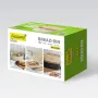 Хлібниця пластикова з кришкою Maestro 34,5х23,5х13 см MR-1776