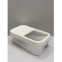 Контейнер для зберігання сипучих продуктів 5 л SOFT CHEF 00764 прозорий/білий
