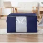 Складна коробка для зберігання речей 60х38х35 см Stenson WHW64803-44 синій