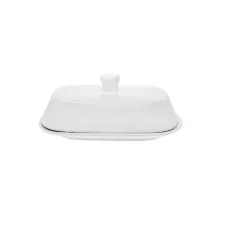 Маслянка керамічна 18,8х12,9х7,5 см Maestro MR-20002-45 White Маслянка керамічна 18,8х12,9х7,5 см Maestro MR-20002-45 White