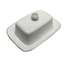 Масленка фарфоровая 18,5х13,5х8,5 см S&T 2255