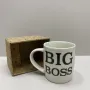 Чашка керамічна 360 мл Big Boss Kvarta 1942
