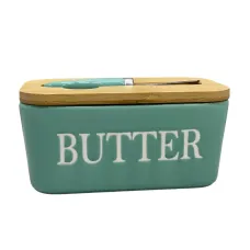 Маслянка керамічна з ножем Butter A-PLUS 0480 21354 Маслянка керамічна з ножем Butter A-PLUS 0480 21354