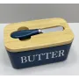 Маслянка керамічна з ножем Butter A-PLUS 0480 21355