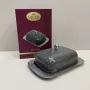 Масленка из нержавеющей стали 18,6х12,2х7,5 см Oscar Master OSR-5009/1