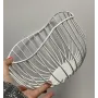 Кошик для фруктів DECOR Хвиля 25х24,5х13 см 1005 білий