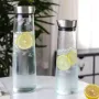 Графин стеклянный с крышкой 1200 мл Kamille KM-9032