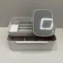 Органайзер для косметики із дзеркалом 29,7х18,4х12,1 см A-PLUS 75005
