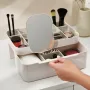 Органайзер для косметики із дзеркалом 29,7х18,4х12,1 см A-PLUS 75005